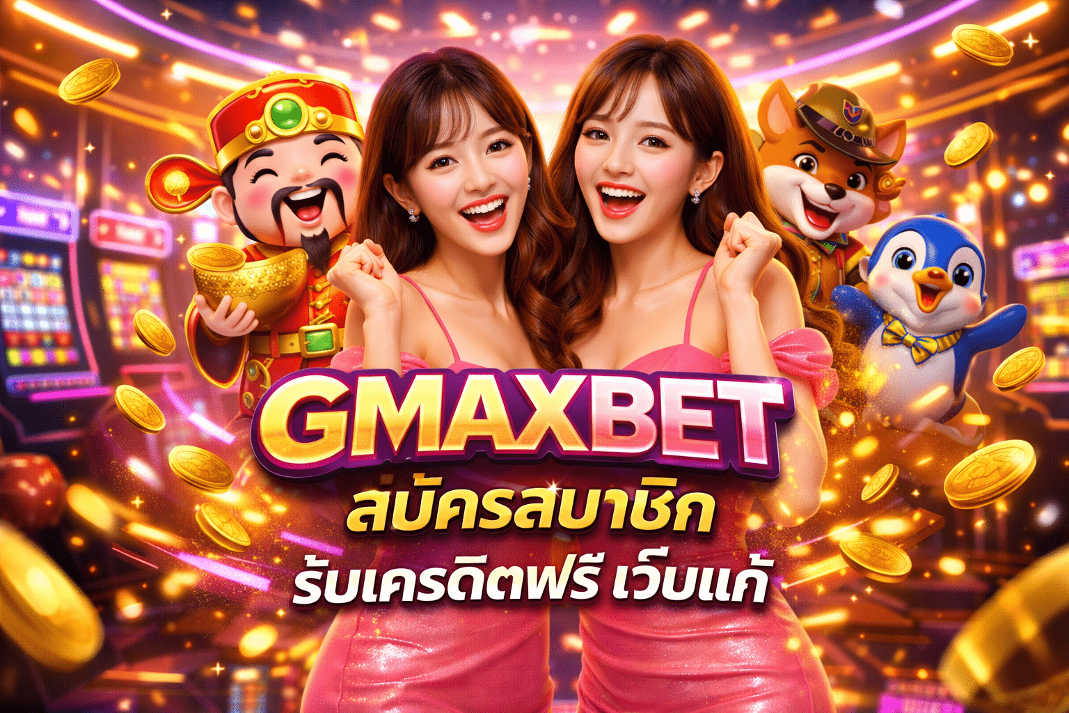 GMAXBET สมัครสมาชิก รับเครดิตฟรี เว็บแท้